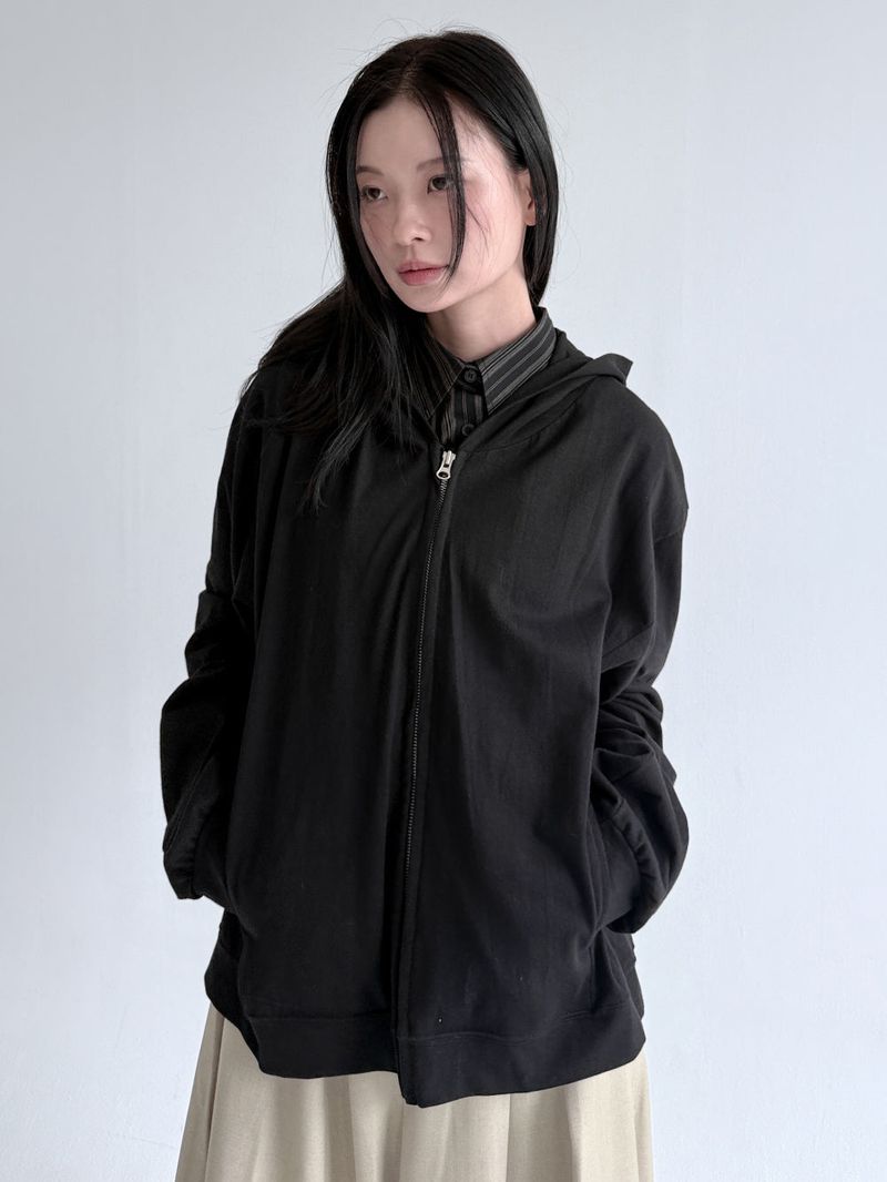  BASIC ZIP HOODIE