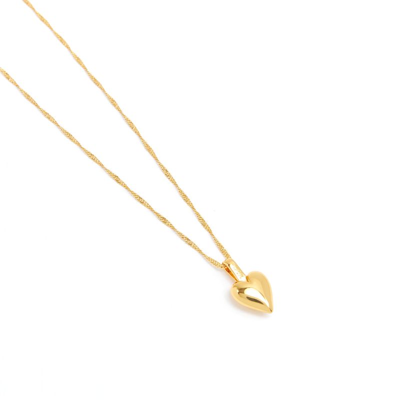 Viollina（ビオリーナ）の「Dreamy Heart Necklace_Gold（Accessories）」