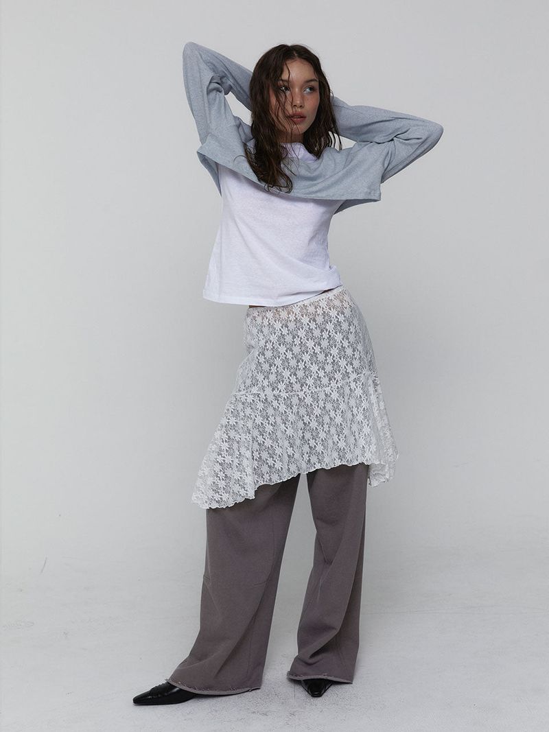 Pigment Cotton Pants_Beige