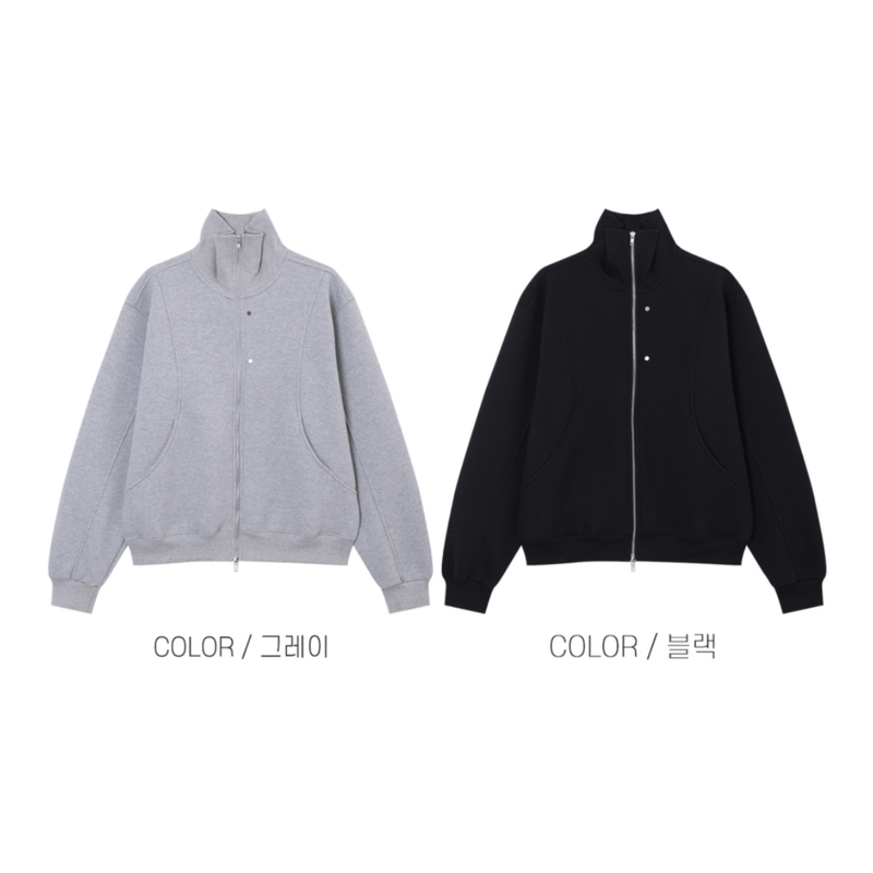 ONE-RIVET CURVED ZIP