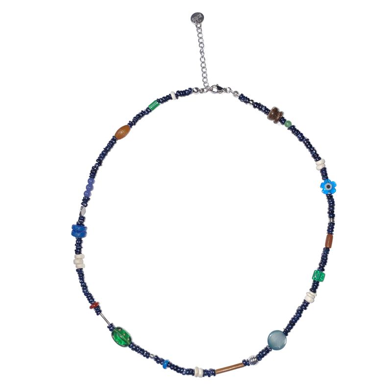 RUNDS(ランド)の「mother-of-pearl gemstone necklace 02(Accessories)」