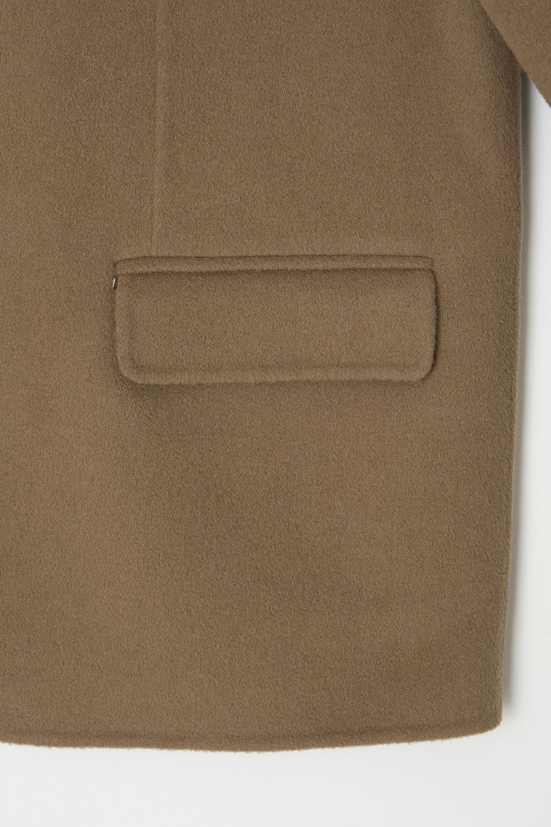Daddy handmade half coat_camel