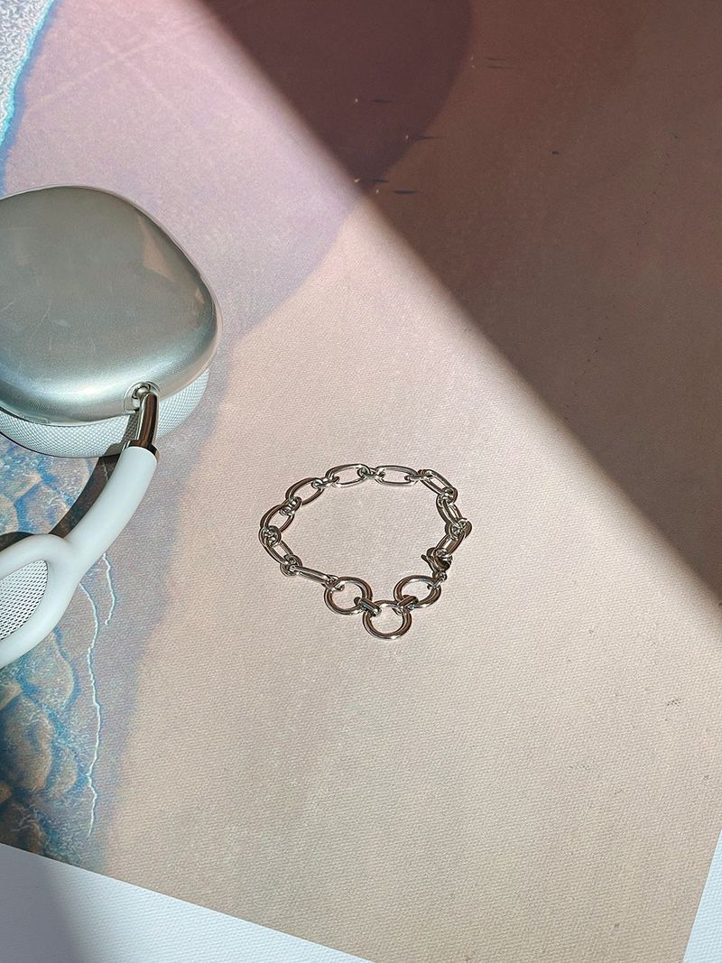 ASCLO Triple Ring Chain Bracelet