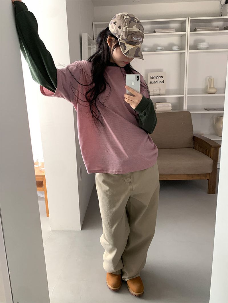 CUSTOM WIDE PANTS (3C)