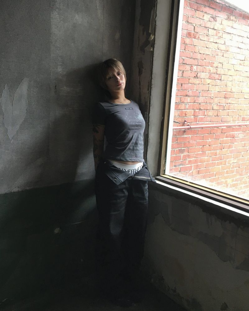 MOVEMENT DENIM PANTS BLACK