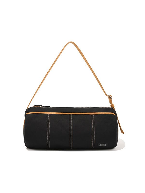 KIRSH（キルシー）の「POCKET VINTAGE STITCH POINT DUFFLE BAG [BLACK]（Bags）」