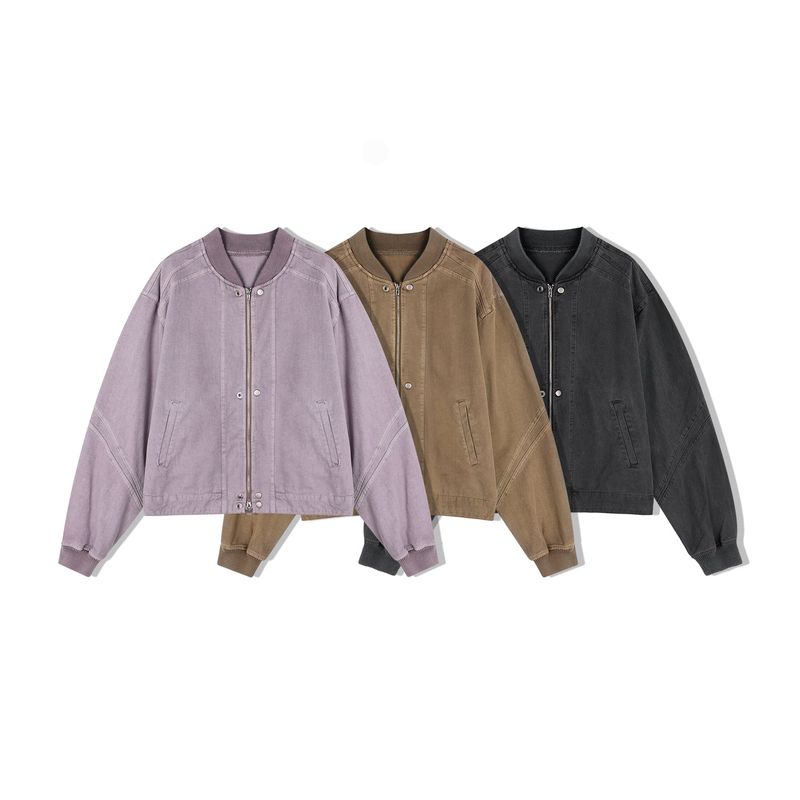 Draft Pigment Snap Jacket (3color)