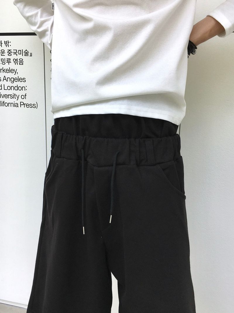 Archis Layered Sagging Bermuda Shorts 2C