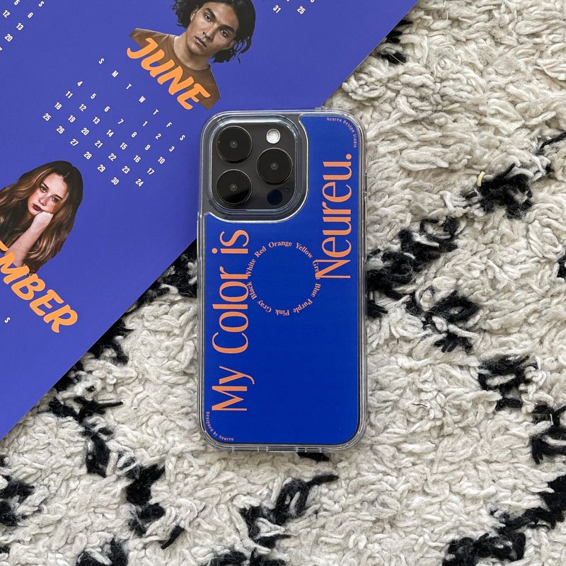 My Color Case (Blue Jelly Hard)