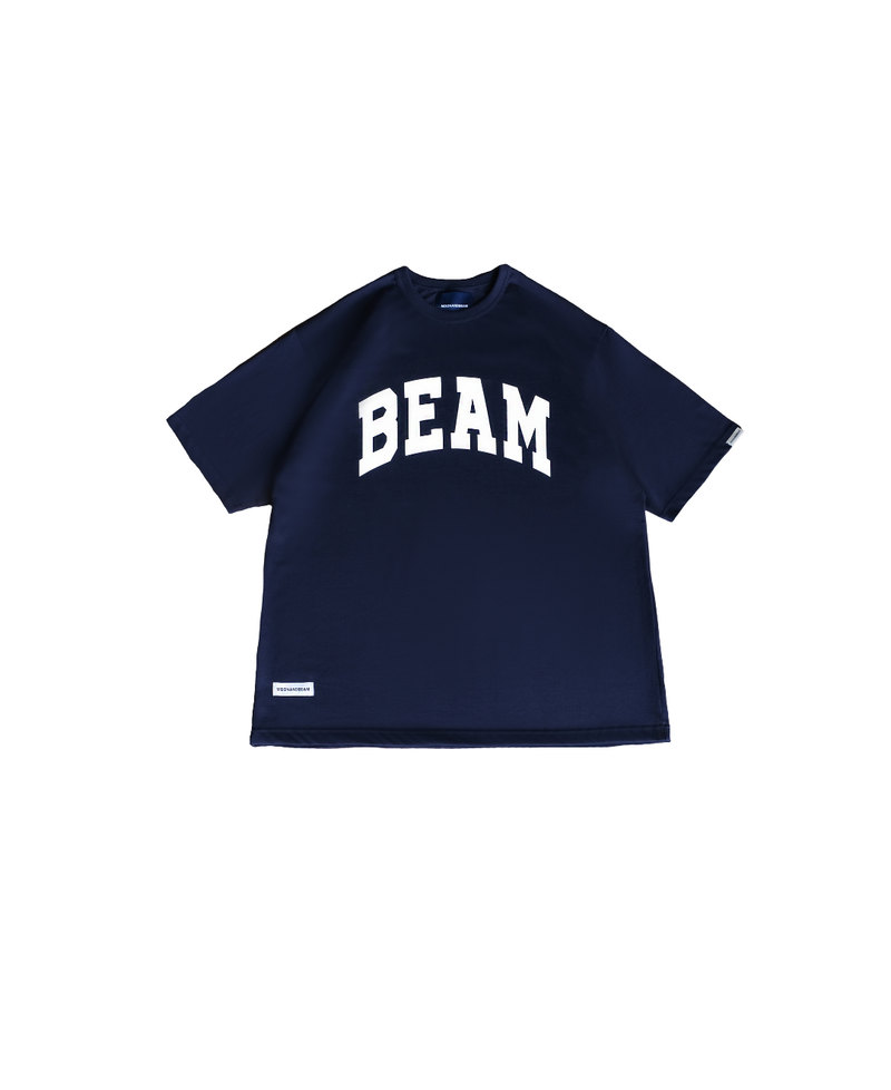 MOONANDBEAM（ムーンアンドビーム｜）の「HEAVY JERSEY S/S COLLEGE TEE (NAVY)（Tops）」