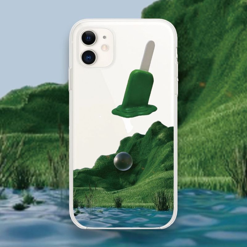 withsome(ウィズサム)の「Forest Green Phone Case(Smartphone Accessories)」
