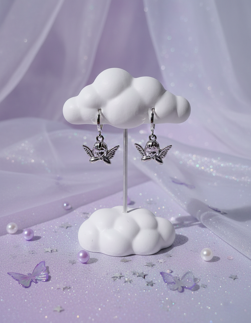 Petit Angel Huggies Piercing - Silver Color