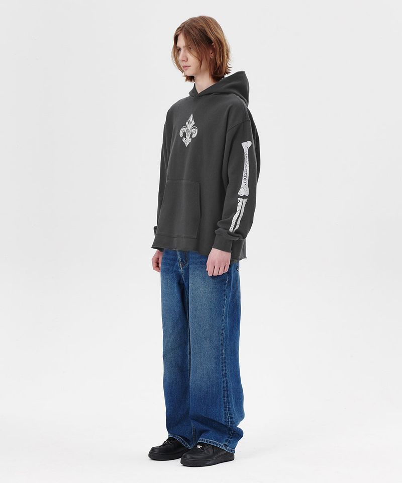 FLEUR BONES HOODIE