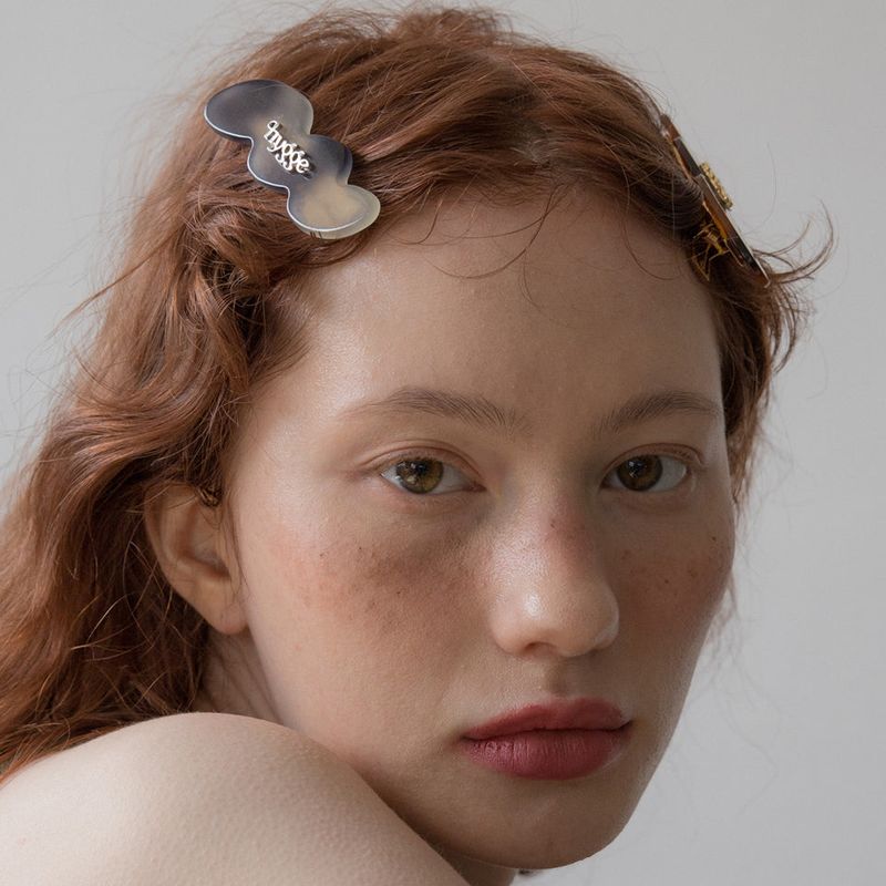 MerryMotive（メリーモチーブ）の「Hygge message marble hairpin (2colors)（Hair Accessories）」