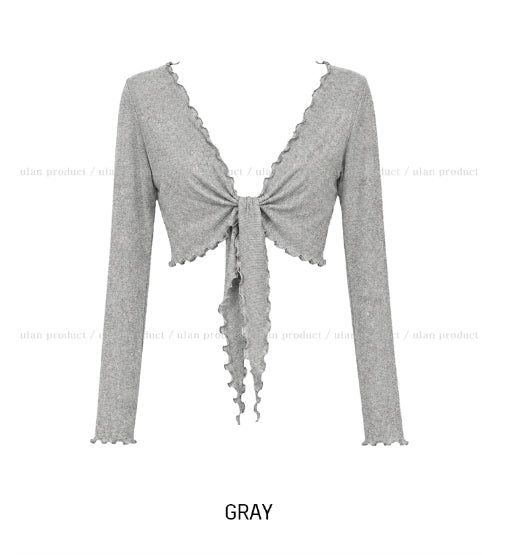 Needs Tie Bolero Cardigan
