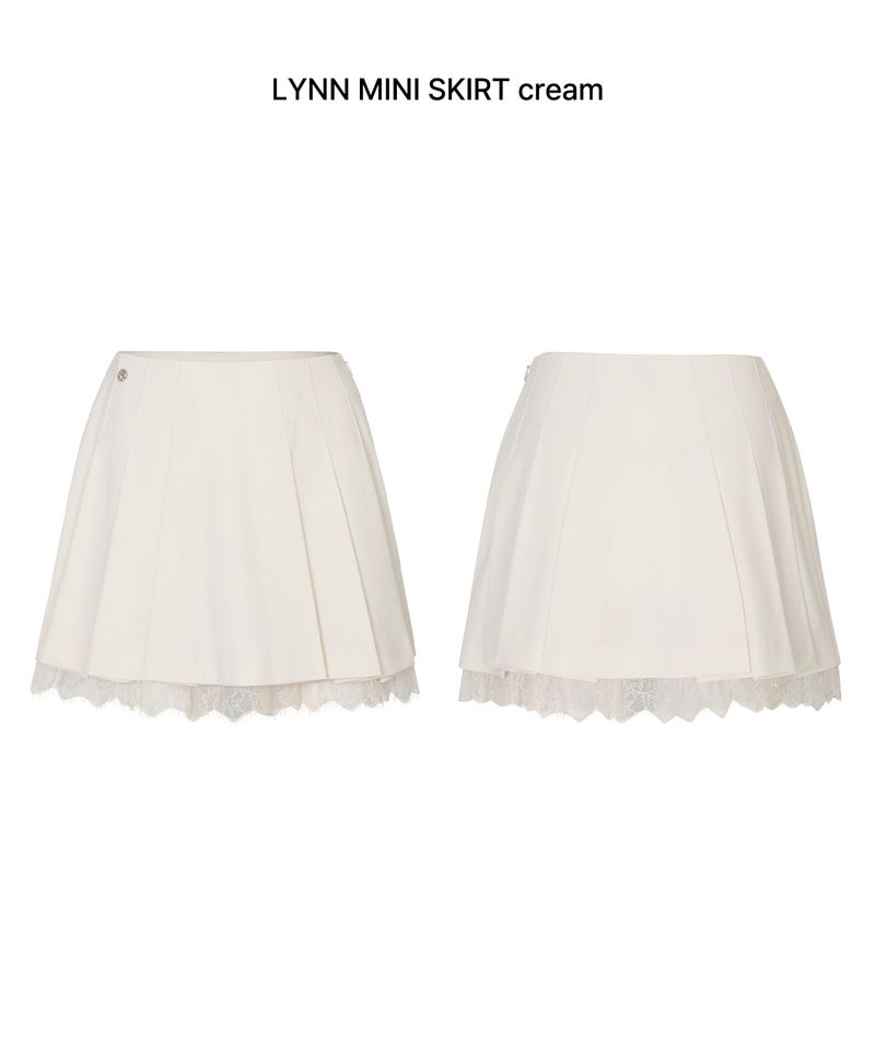 LYNN MINI SKIRT cream
