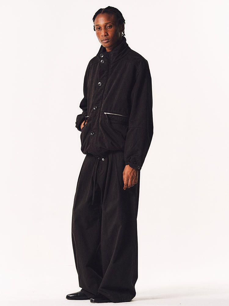 STAND-UP COLLAR COTTON JACKET