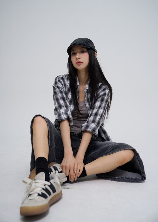 High Wrinkle Decky Check Shirt