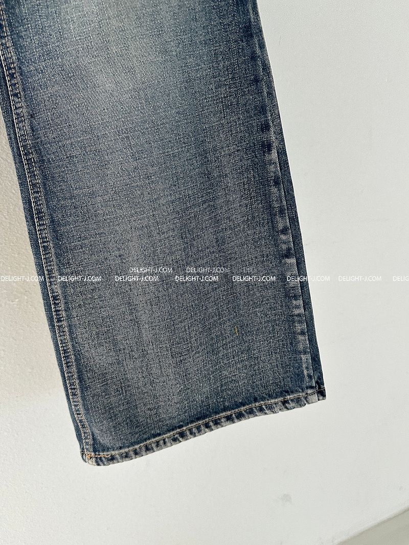Boy Fit Straight Wide Bootcut Jeans