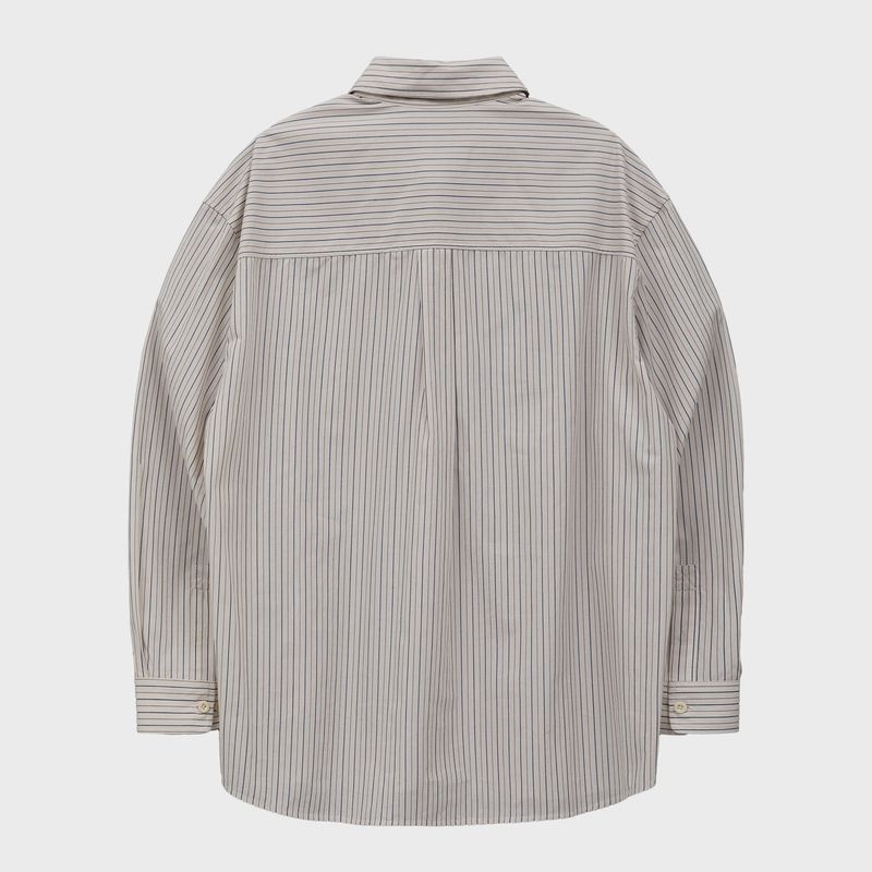 Tie Set Stripe Shirt
