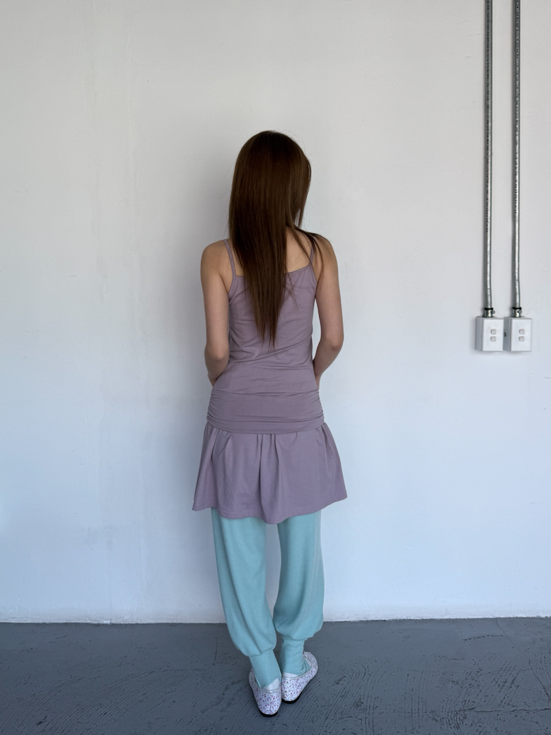 core shirring dress