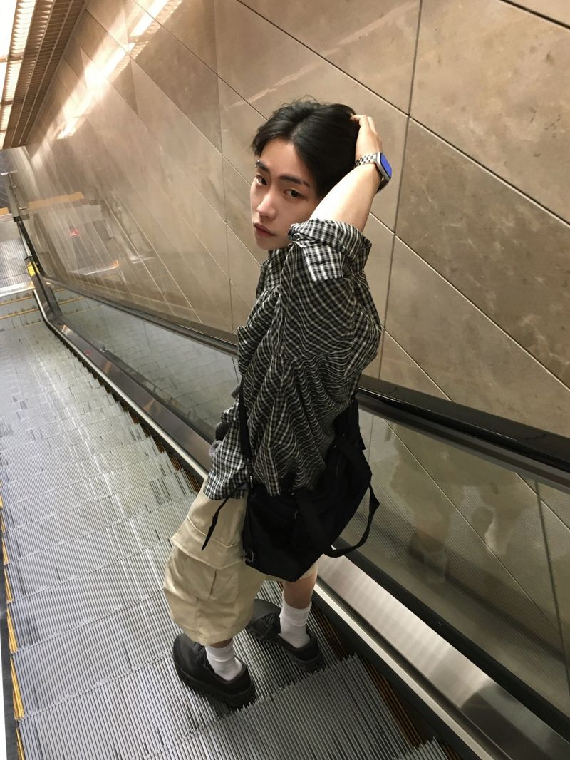 Audit Nylon Tote Crossbody Bag