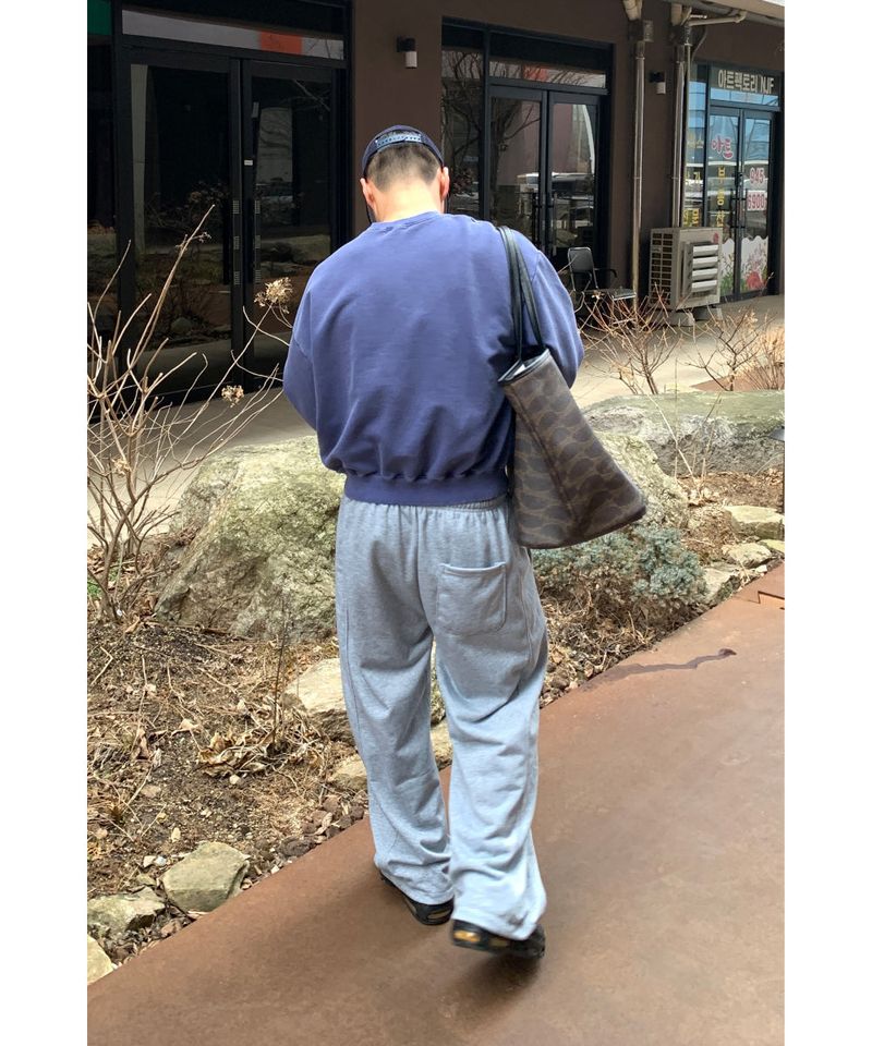 [1+1] Terry Wide Sweatpants
