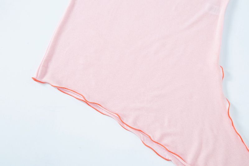 Star unbalance top pink