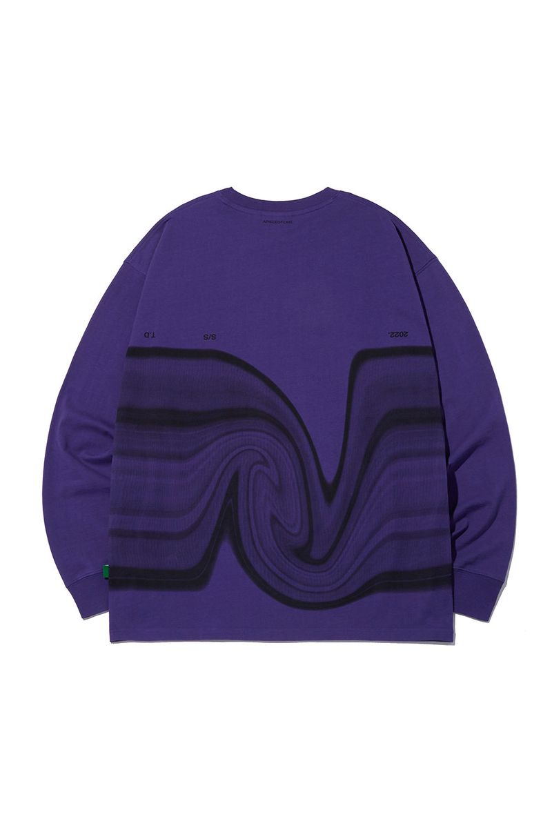 Clone L/S Tee_Purple