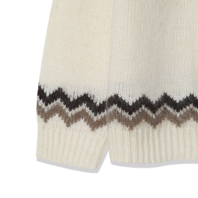 Mohair Nordic knit (4color)