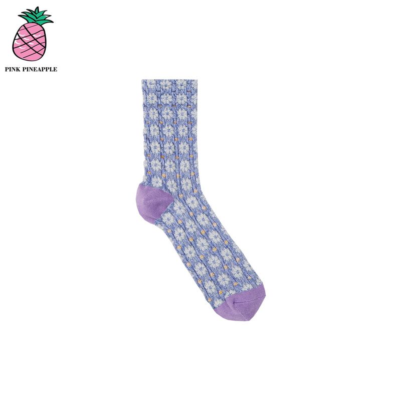 FRENCH EMBROI SOCKS (3PIECES 1SET)