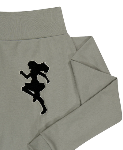 Sleeve Pumpkin Pants / Mint Grey