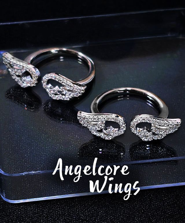 Angel Core Cubic Wing Ring