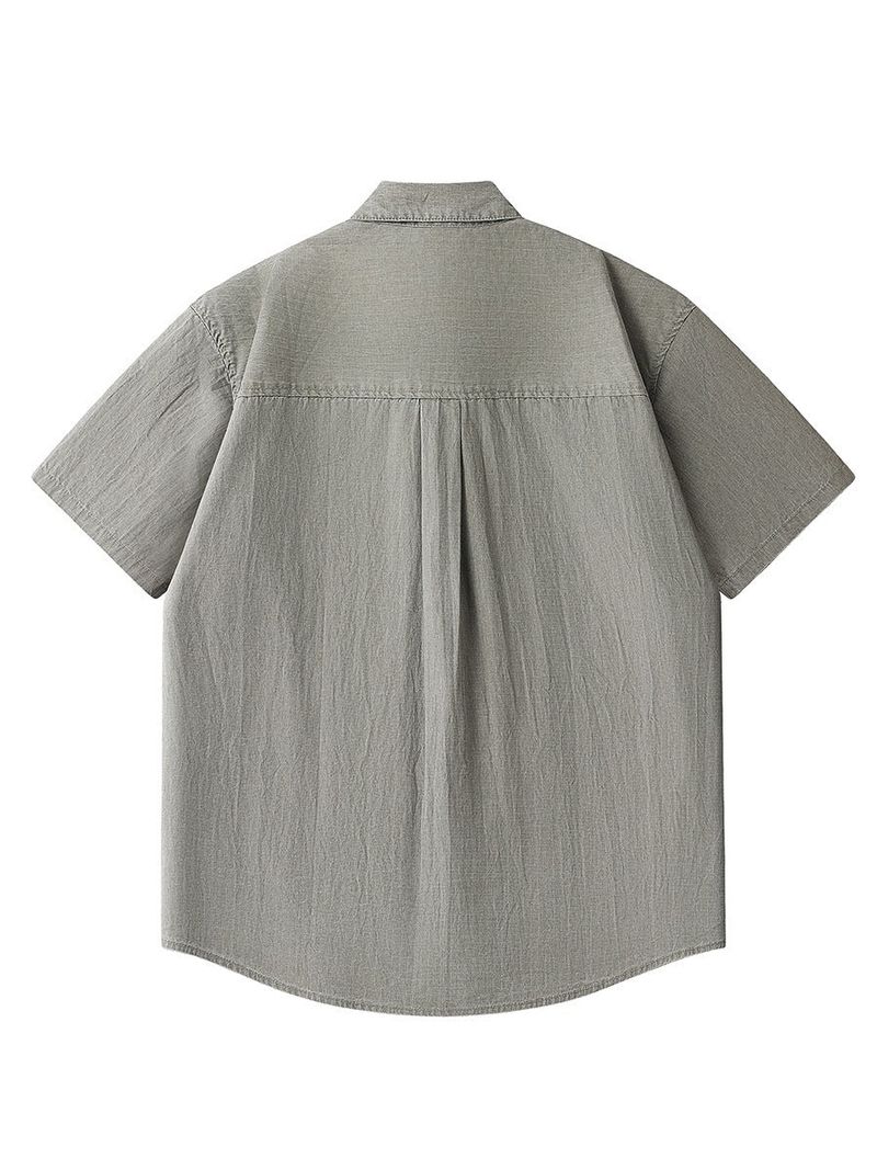 Silas Textured Pocket Shirt