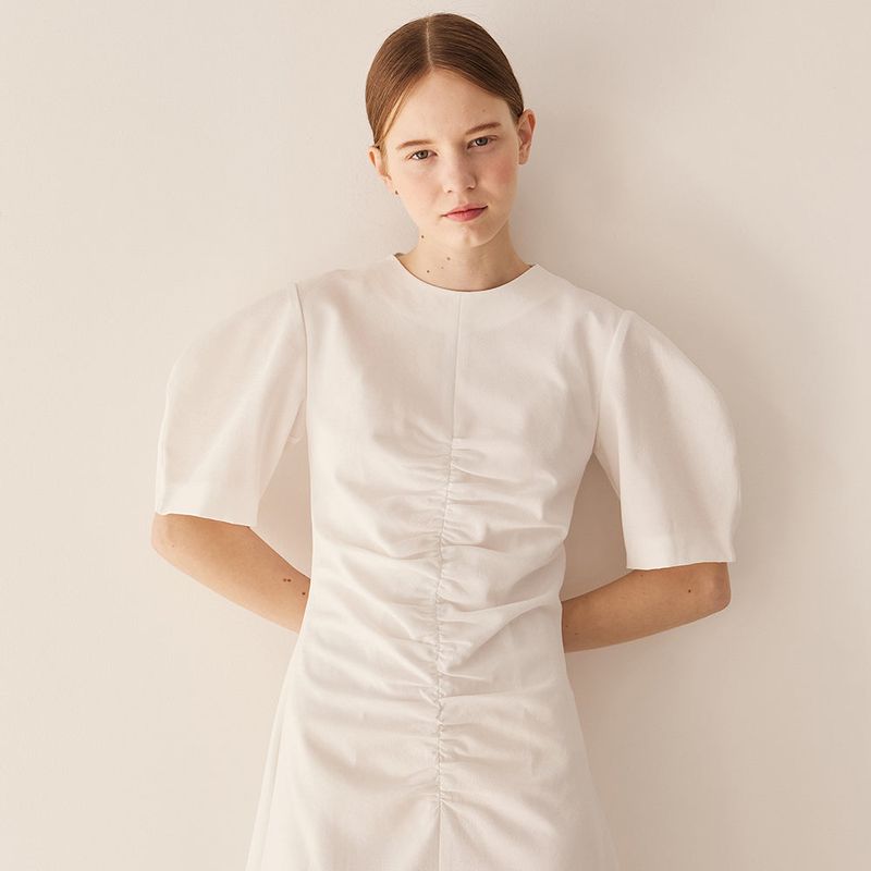 Bloom dress_white