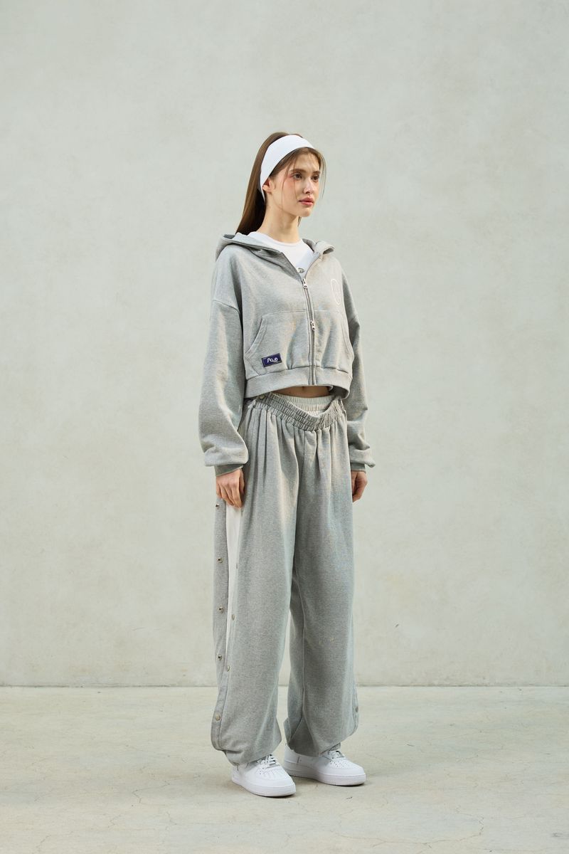 PITA SNAP OFF SWEAT PANTS / MELANGE