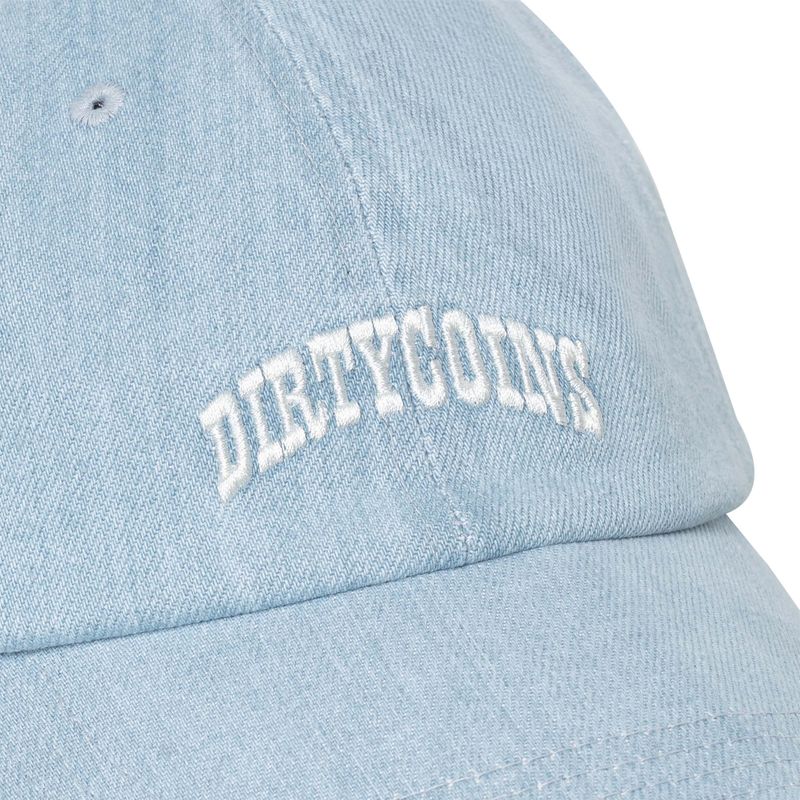 Dad Cap Denim DirtyCoins Arc Embroidery