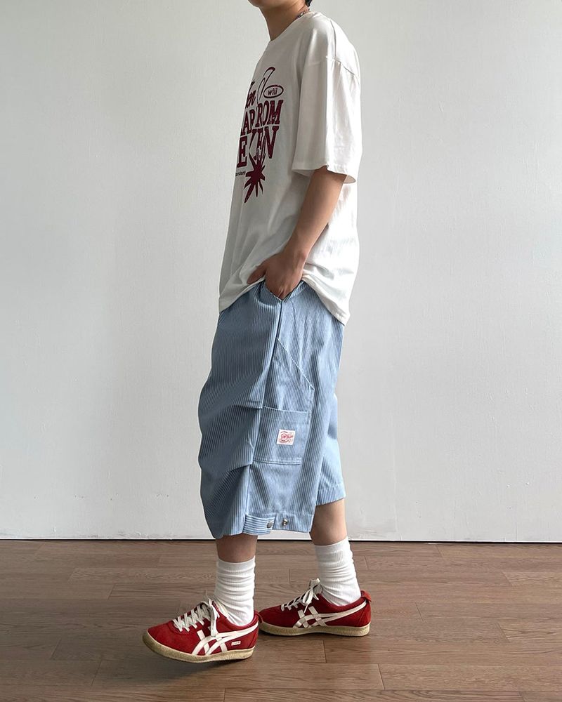 Onew Stripe Half Pants