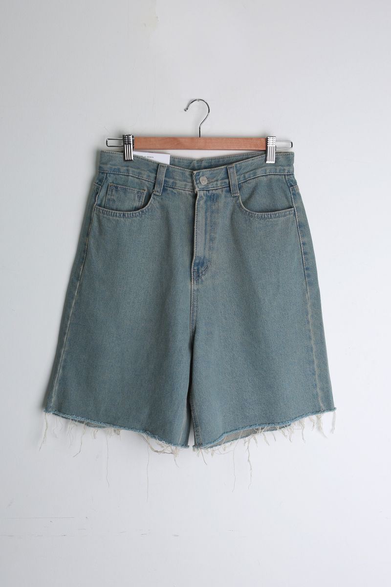 HEI BERMUDA DENIM SHORTS