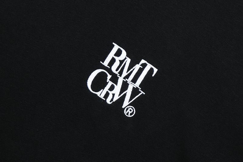 RECENT LOGO HOODIE_BLACK