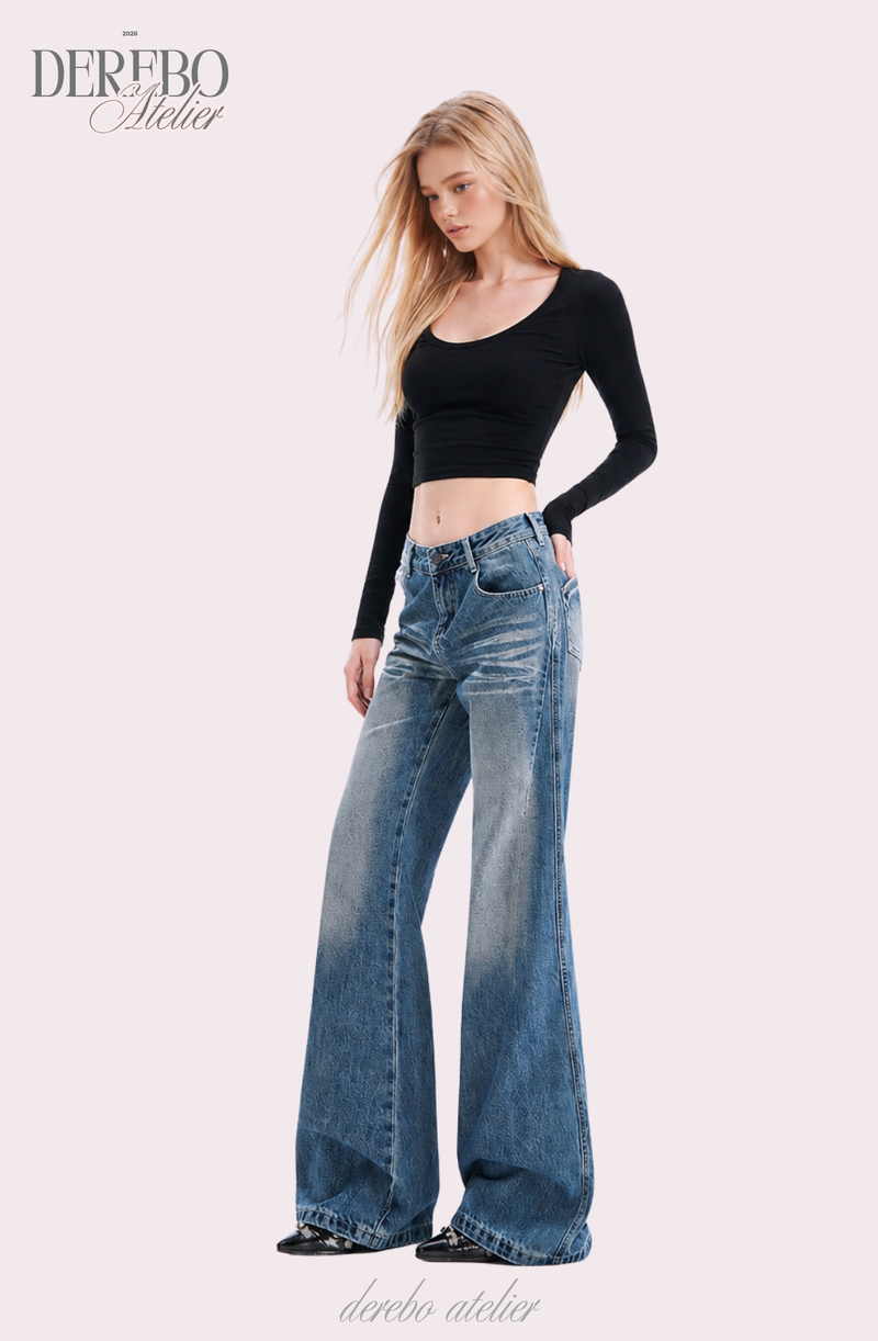 Days Light blue long fit denim pants