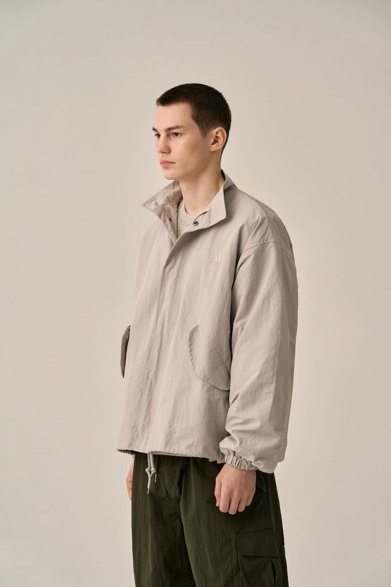 SAFARI WINDBRAKER - LIGHTGRAY