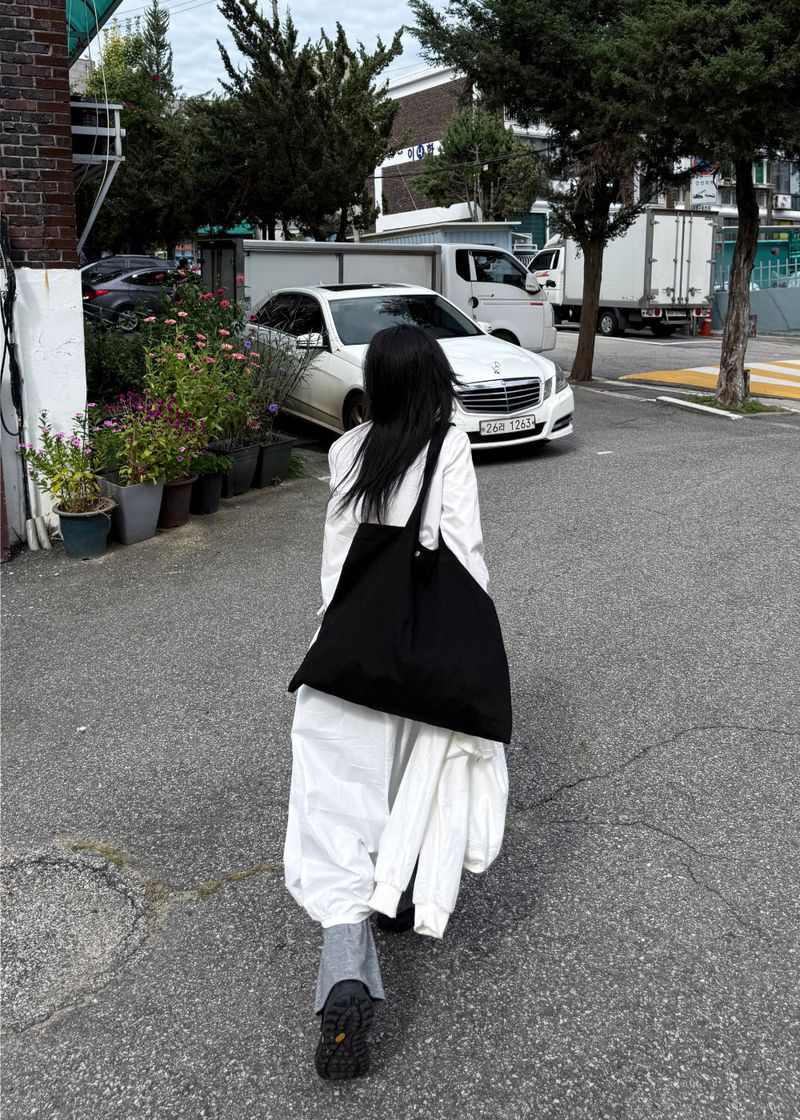  D-RING BIG TOTE BAG
