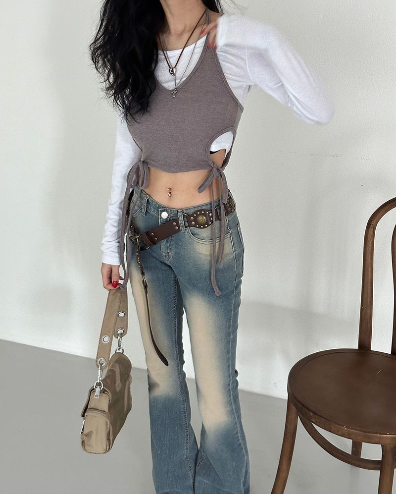Port Vintage Bootcut Jeans