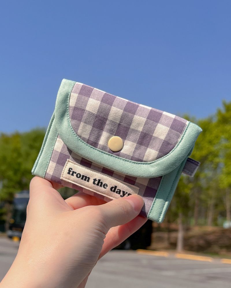 【MADE】Fabric Mini Card Wallet - S