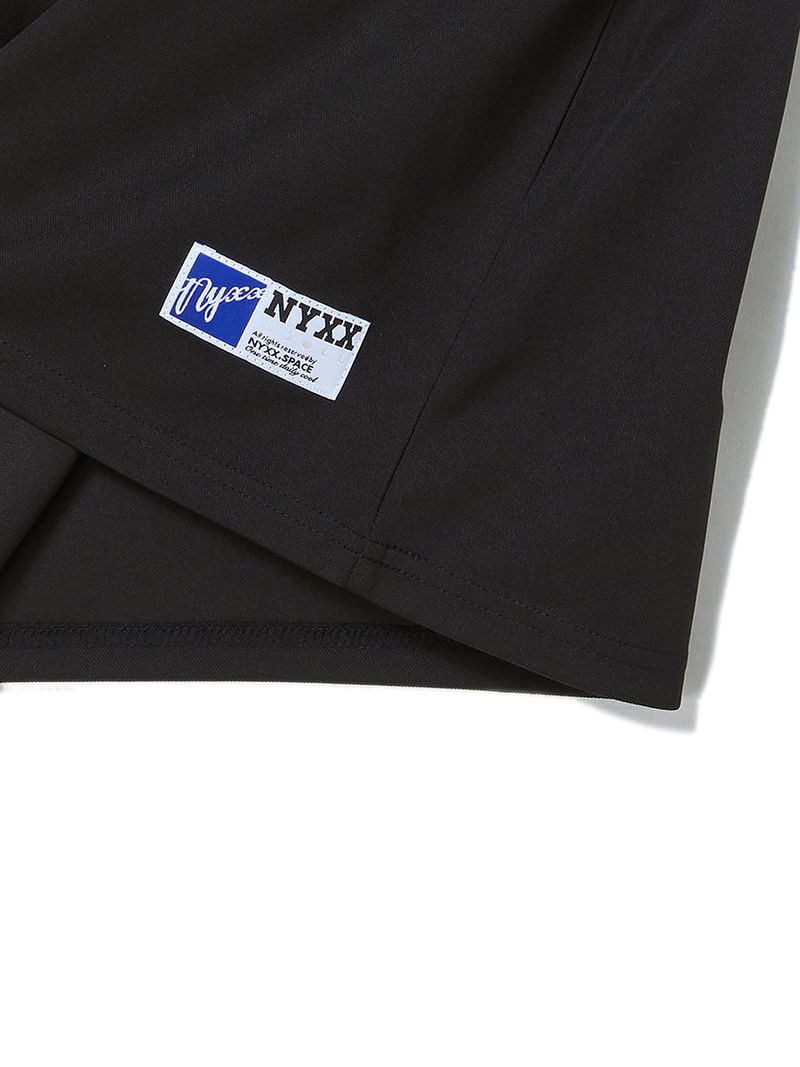 RACING PIQUE POLO SHIRTS (BLACK)