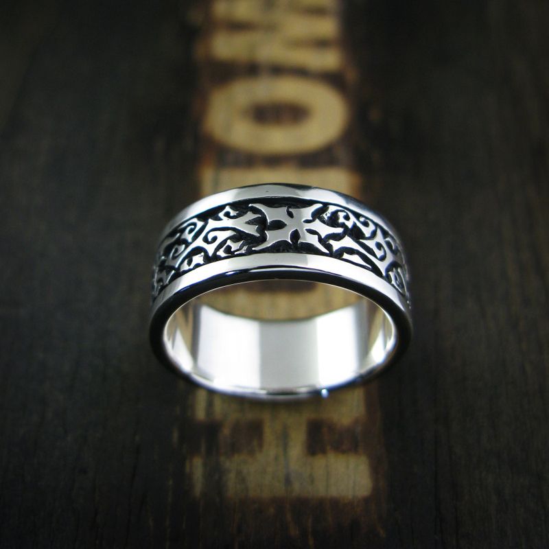 Lunar Scent-F1 silver ring