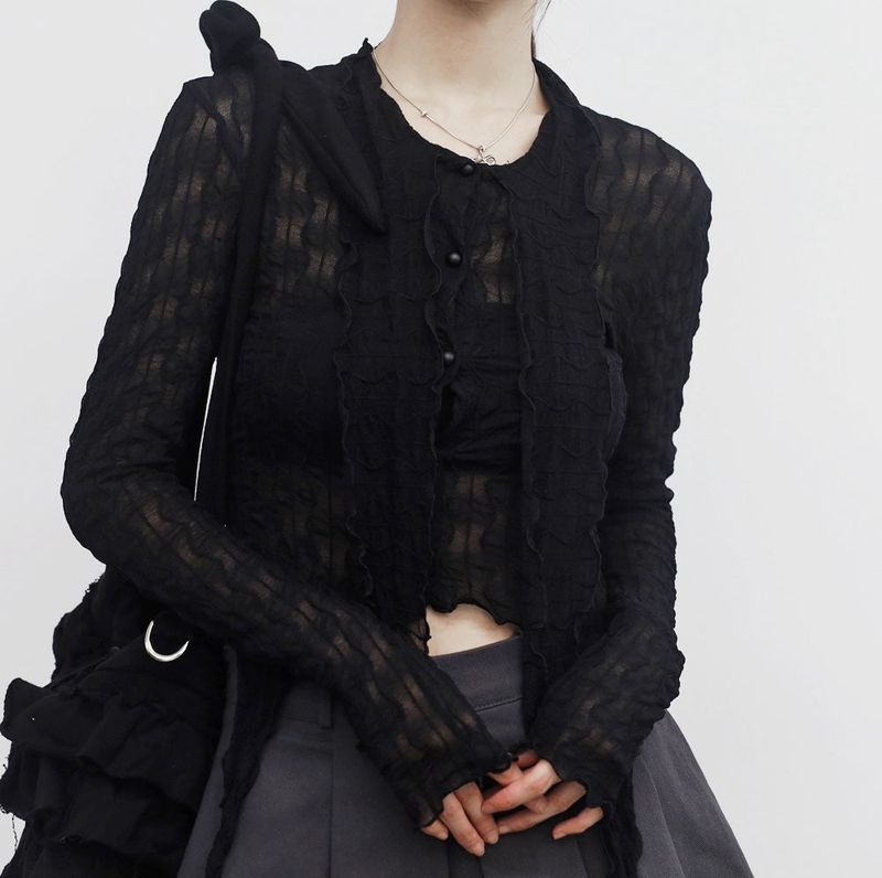NONCODE（ノンコード）の「[NONCODE] LIA Strap Shirt（Tops）」