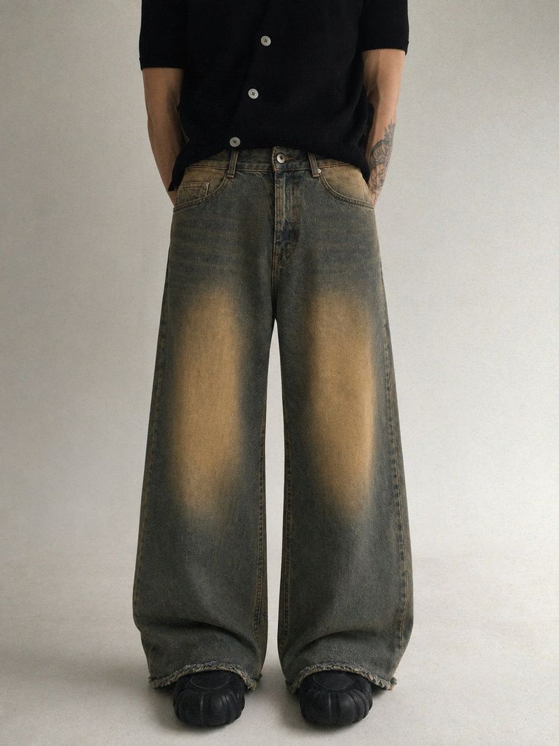 West Damage Wide Pants