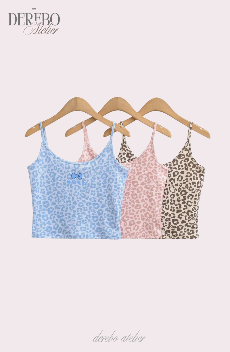 Mob Leopard Three-Piece Trading Set-up (SLEEVELESS TOP)